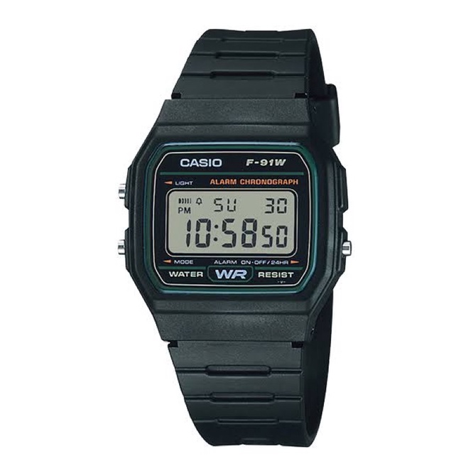 Casio รุ่น F91-W ถ่ายจากสินค้าจริงของแท้
