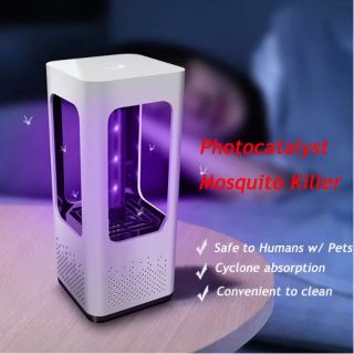 เครื่องดักยุง โคมไฟดักยุงไฟฟ้า USB  photocatalytic ดักจับยุงและแมลงทำเงียบ ไม่มีสีไม่มีกลิ่นปลอดภัยต่อทุกคนในครอบครัว