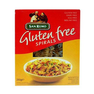 San Remo Gluten Free Spirals 250g ซานเรโมเกลียวกลูเตนฟรี 250 กรัม