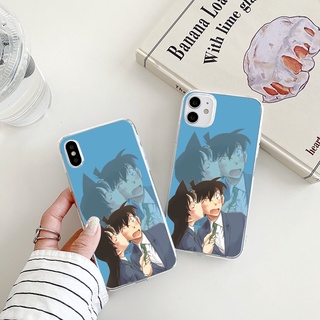 Jimmy Kudo เคสไอโฟน 11 8พลัส conan เคส Xr Xs X 7 8 se2020 14 7plus 8plus iPhone 13 pro max 12 11 pro phone case นิ่ม