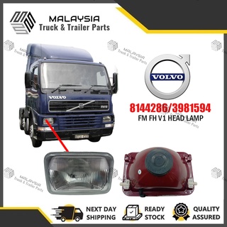 ไฟหน้า VOLVO FM10 V1 (8144286/3981594) (R=L) (ผลิตในไต้หวัน)