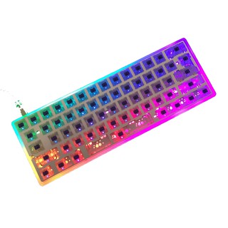 KBDFANS FROSTED ACRYLIC เคสคีย์บอร์ดอะครีลิค 60% MECHANICAL KEYBOARD CASE