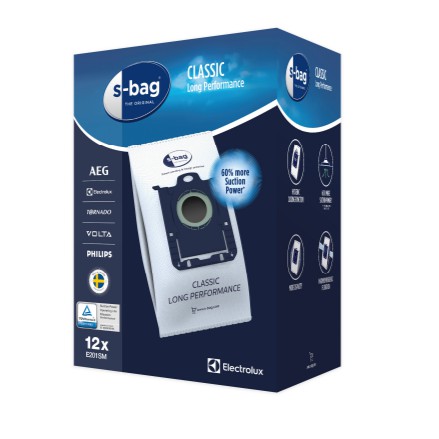 ถุงเก็บฝุ่น Electrolux ZUSG3000 เครื่องดูดฝุ่น S-Bag