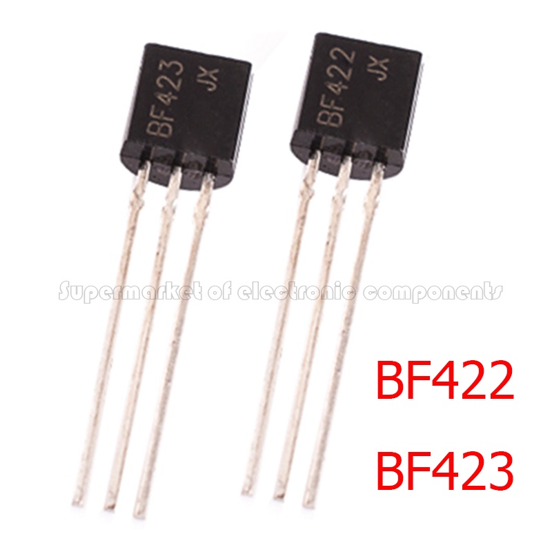 100PCS BF422 BD423 F422 F423 (50PCS BF422+50PCS BF423) แต่ละ 50pcs TO-92 ใหม่