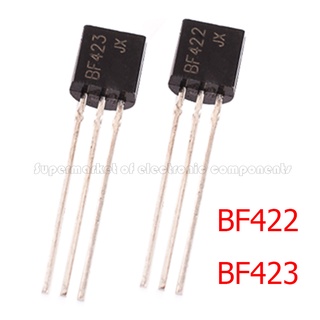 วงจรรวม BF422 BD423 F422 F423 50 ชิ้น BF422 50 ชิ้น BF423 50 ชิ้น TO-92 100 ชิ้น