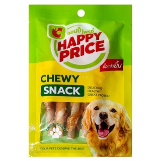 บิ๊กซี แฮปปี้ ไพรซ์ อาหารว่างสำหรับสุนัข สันในไก่พันแท่งหนัง…