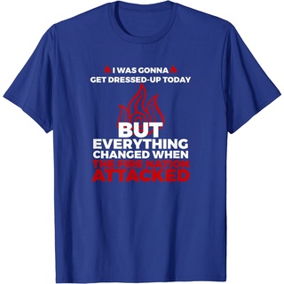 เสื้อยืดครอปเสื้อยืด ผ้าฝ้าย พิมพ์ลาย The Fire Nation Attacked สําหรับผู้ชายS-5XL