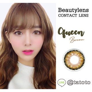 Queen Brown  TATOTO Contact Lenses คอนแทคเลนส์