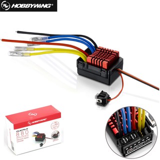 hobbywing quicrun dual brushed 880 80 a esc แปรงกันน้ําสําหรับ 1:8 rc รถยนต์