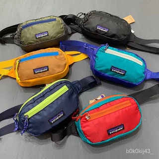 【UUร้านแฟชั่น】2021 new Patagonia belt bag Black Hole Bata กระเป๋าคาดหน้าอก สตรีทแฟชั่นปาตาโกเนียน ใส่ได้ทั้งชายและหญิงให
