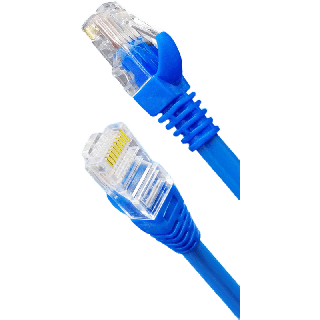 (พร้อมส่งในไทย)สายแลน XLL CAT6 indoor UTP เดินภายใน LAN Network cable สีฟ้า ความยาว 1m. 2m 3m 5m 10m