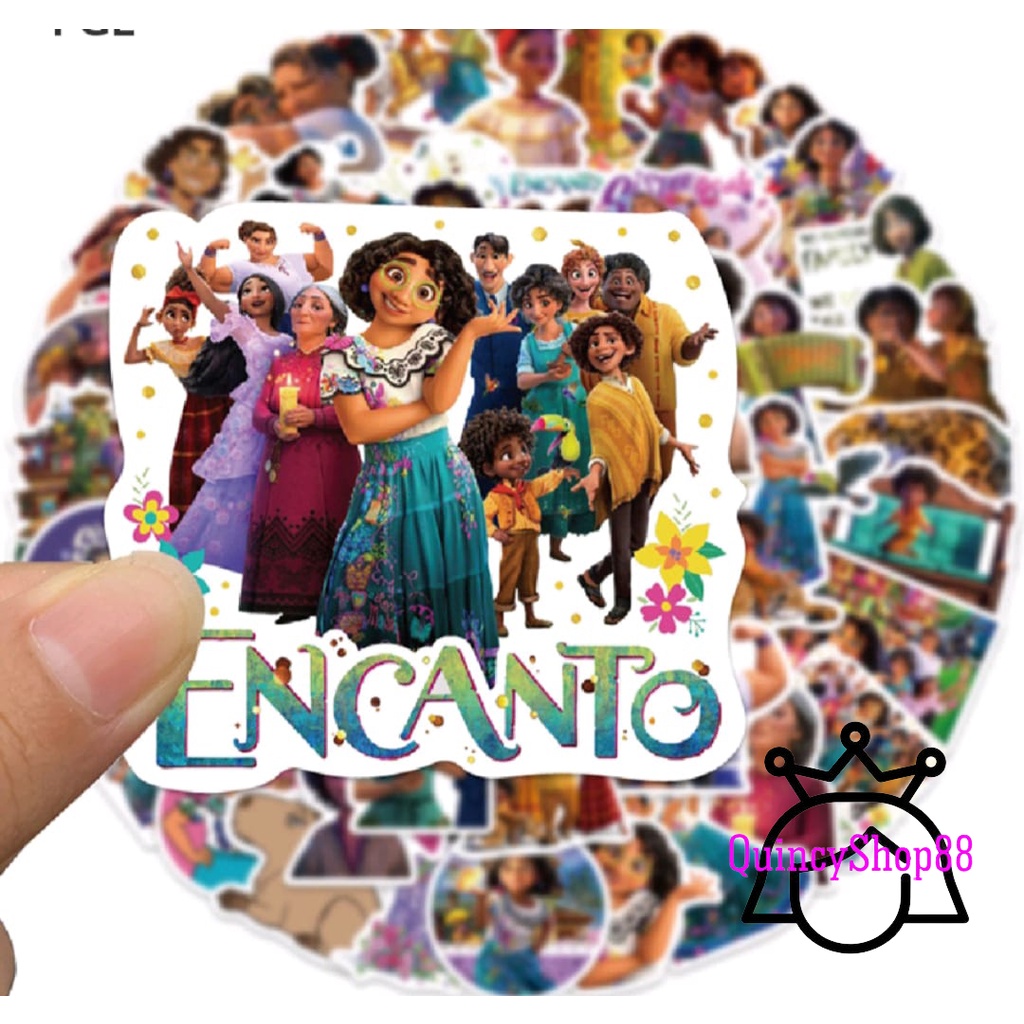 สติ๊กเกอร์ Encanto 10 ชิ้น RANDOM
