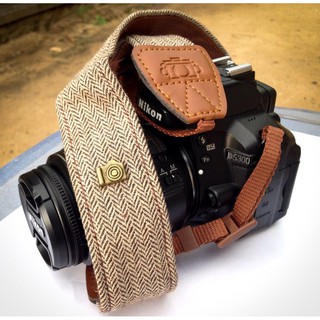 สายคล้องกล้อง4 Vintage Camera Neck Strap