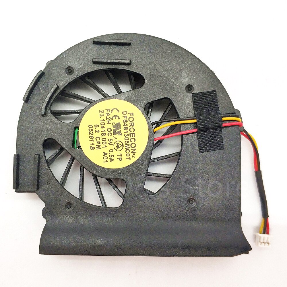 แล็ปท็อปใหม่ CPU Cooling Cooler พัดลมสําหรับ DELL Inspiron 15 N5010 N5020 N5030 M5010 M5020 M5030 DF