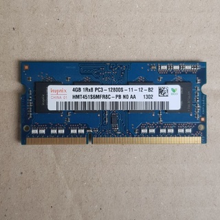 RAM DDR3 PC3 12800S 1600MHZ 4GB NOTEBOOK