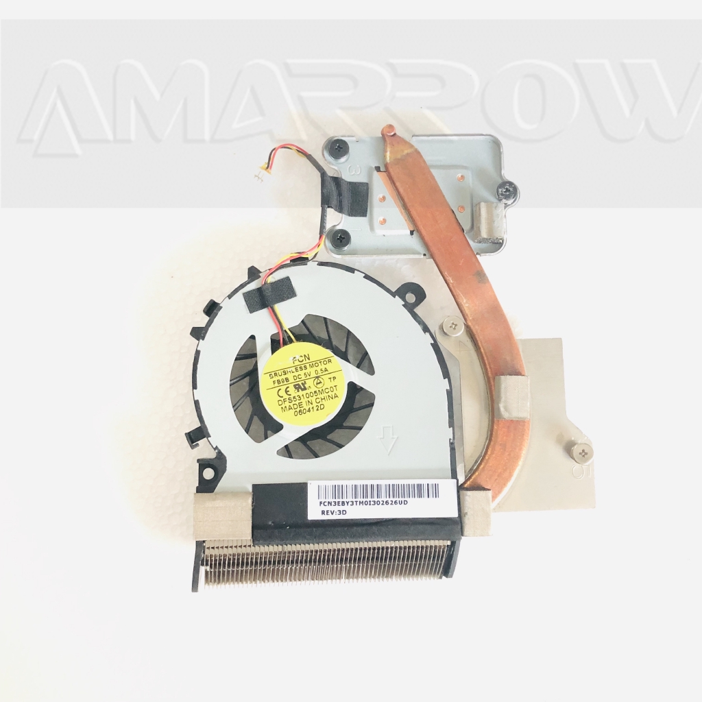 พัดลมระบายความร้อนฮีทซิงค์ CPU สําหรับแล็ปท็อป TOSHIBA L800 L840 L840D M800 M805 M840 C805 C805D
