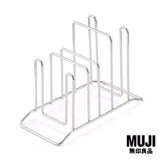 มูจิ ที่วางเขียงและจานสแตนเลส - Muji Stainless Steel Kitchen Stand