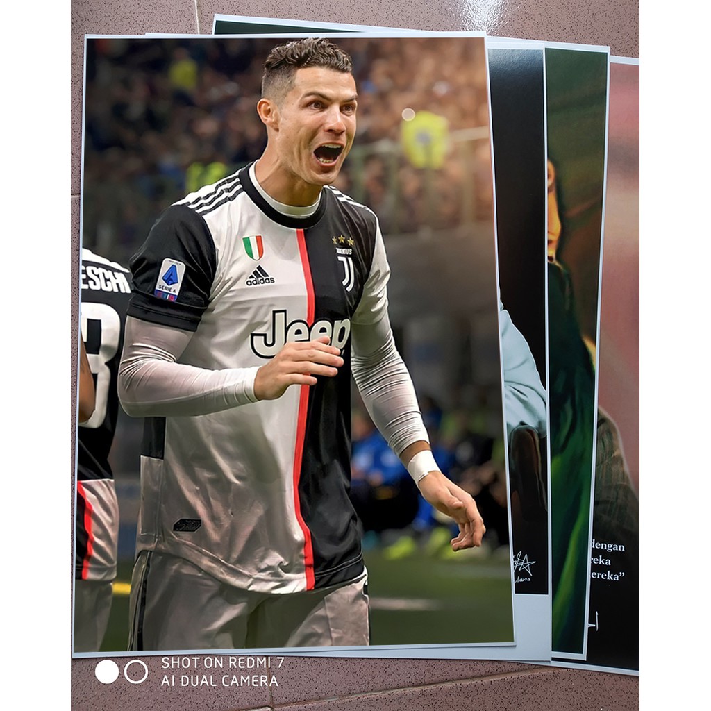 โปสเตอร์ RONALDO JUVENTUS ขนาด 32*47CM ART PAPER 310GRAM