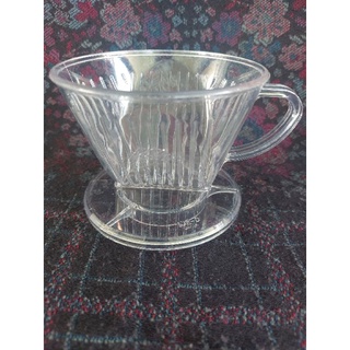 Kalita ถ้วยดริปกาแฟพลาสติกใส