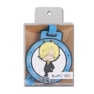 ออร์ก้า  วันพีช ป้ายชื่อติดกระเป๋าเดินทาง ซันจิ  ORCA One Piece Luggage Tag Sanji