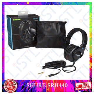 SHURE SRH440 Professional Studio Headphones