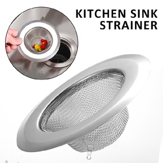 New Kitchen Sink Strainer Stainless-Steel Mesh Bath Drain Stopper Filter Screen