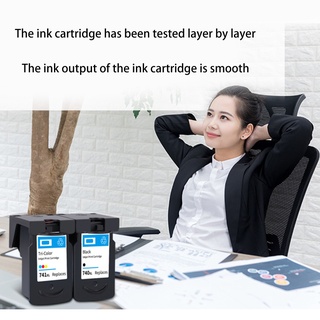 R* PG740 ตลับหมึก สีดํา 741xl สําหรับ Pixma MX377 MG2170 2270 High YieId
