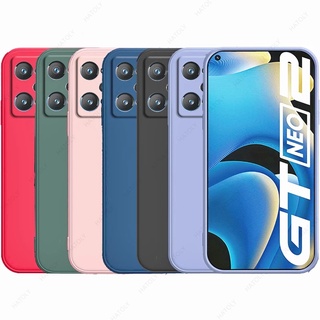 เคสมือถือ แบบซิลิโคน สีพื้น สําหรับรุ่น Realme Narzo 50i 50A Prime GT Neo 3 2 Neo3 Neo2 X7 Q3 Pro V15 4G 5G 2022