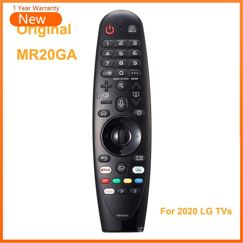 ใหม่ MR20GA Voice Magic รีโมทคอนโทรล AKB75855501 สําหรับ LG AI ThinQ 4K สมาร์ททีวี NANO9 NANO8 ZX WX