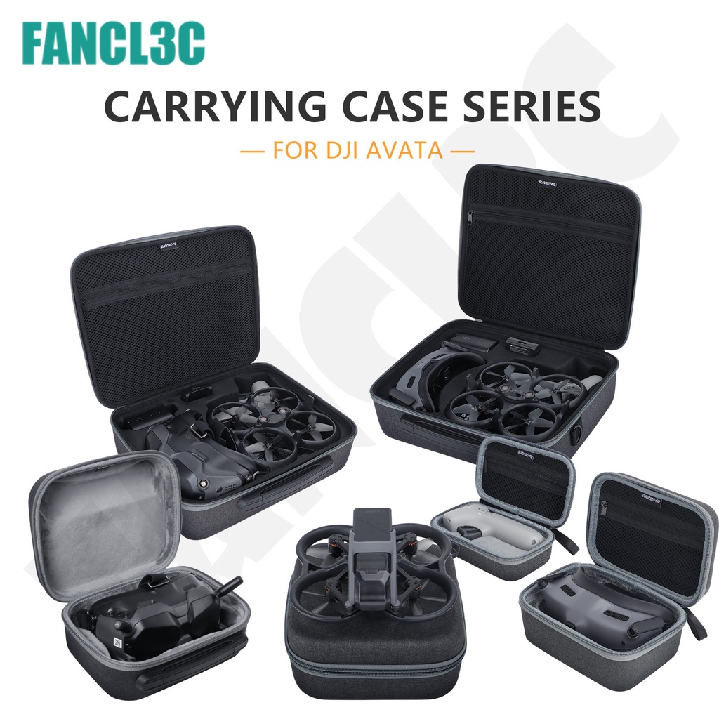 Sunnylife Carrying Case สำหรับ DJI Avata กระเป๋าสะพายแบบพกพาสำหรับ DJI Avata Drone กระเป๋าสำหรับ DJI