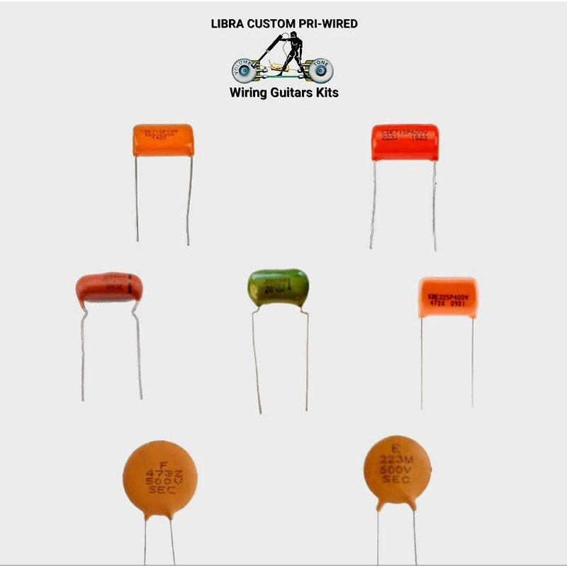 CAPACITOR GUITARS คาปาซิเตอร์กีต้าร์ไฟฟ้า มีทั้งหมด 7 แบบ
