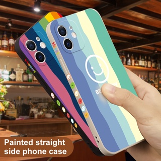 เคสซิลิโคนนิ่ม TPU ลายสายรุ้ง กันกระแทก สําหรับ OnePlus 9 Pro 9R 9 RT Nord CE Nord 2