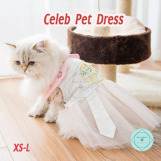 Celeb Pet Dress เสื้อสัตว์เลี้ยง เสื้อหมา ชุดหมา ชุดแมว korean