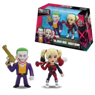 ฟิกเกอร์ Metal Die Cast The Joker &amp; Harley Quinn