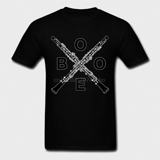 ขายดี เสื้อยืดลําลอง แขนสั้น พิมพ์ลาย O B O E Oboe 1 HAnmcg94MHndac11 สไตล์คลาสสิก สําหรับผู้ชายSize S-5XL