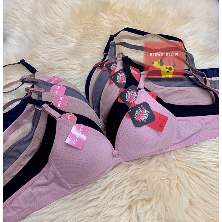 No.2825🦋Nobraไม่โครง คัพA🦋ทรงเล็ก เบอร์32-36