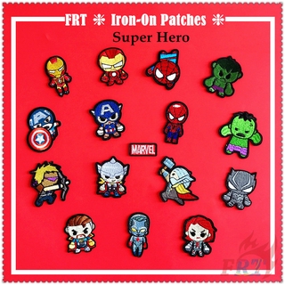 MARVEL อาร์มติดเสื้อลายกัปตันอเมริกา / Spider - Man / Hulk Diy 1 ชิ้น