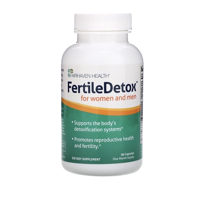FertileDetox วิตามินดีท๊อกซ์ระบบการทำงานของร่างกายให้พร้อมเจริญพันธุ์ ตั้งครรภ์ มีบุตรยาก กระตุ้นไข่