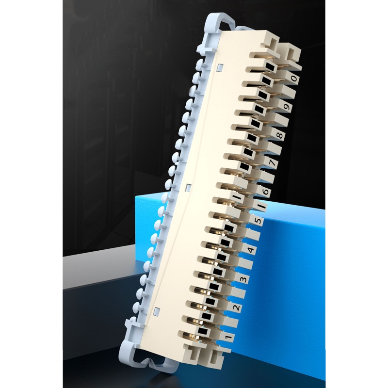 TREA 10 คู่ krone บทความโมดูลโทรศัพท์สปริง Snaps ถึงโมดูลสายไฟ krone Article Voice Line Distribution