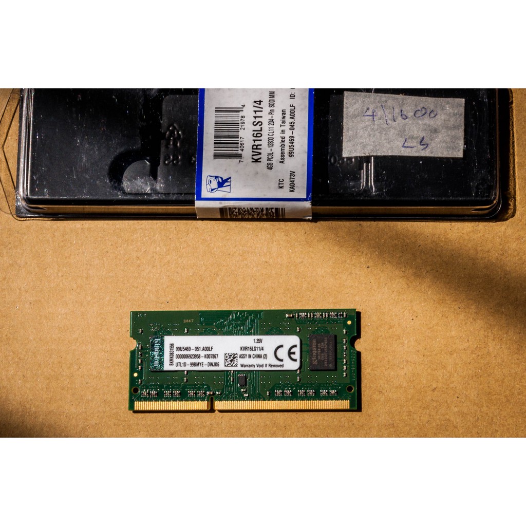 RAM Notebook DDR3L-1600 4GB (1.35V)