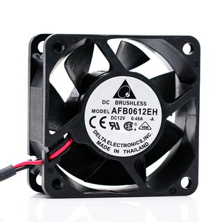 New original AFB0612EH-F00 AFB0612EH-R00 2wire 3wire 4wire FG RD TACH Alarm pwm cooling fan 6025 12v 0.48a 60*60*25MM