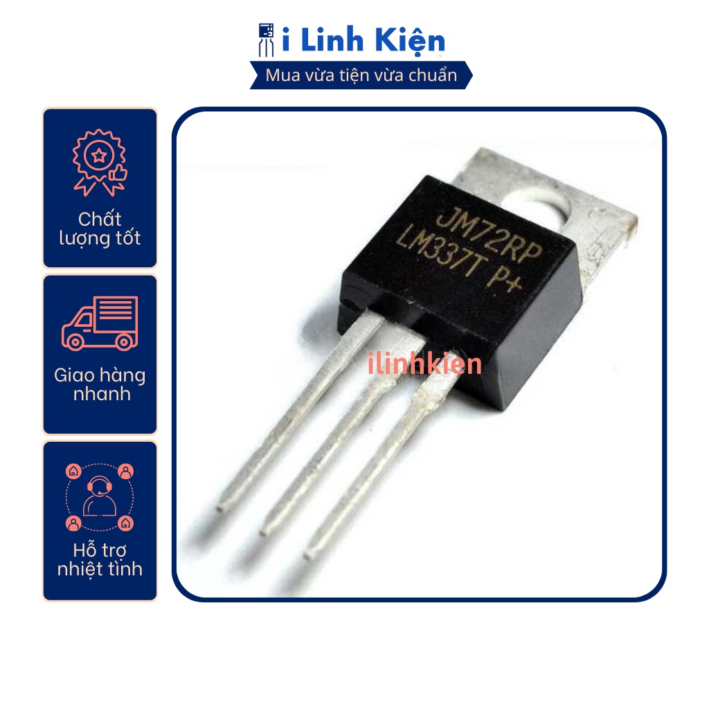 ของแท้ LM337T 1.5A 1.2V-37V TO-220 ON