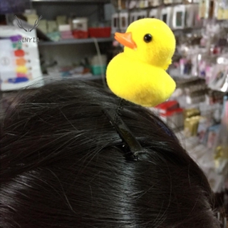 กิ๊บติดผมเป็ดเหลือง 3D Little Duck Headdress Hairpin X1