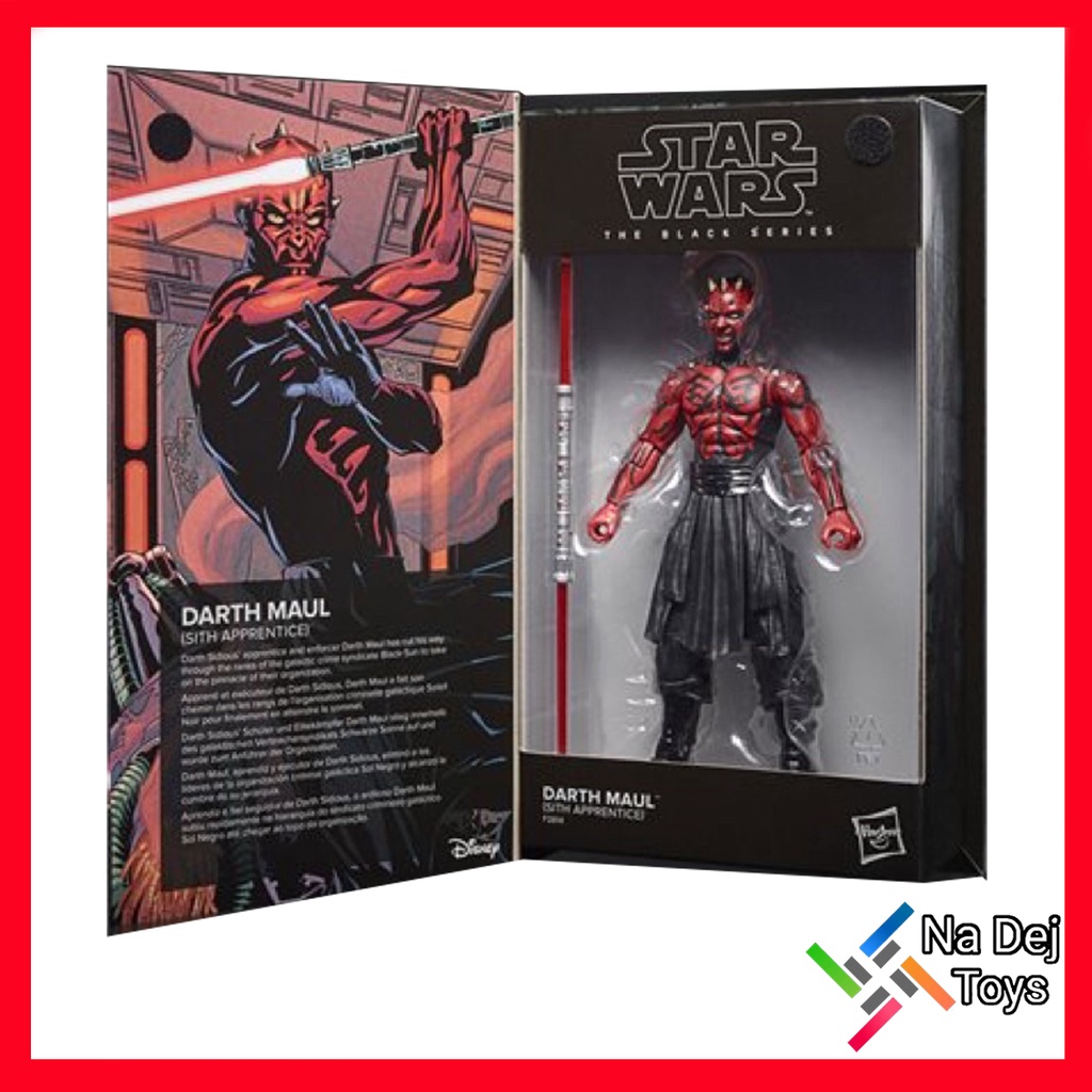 Hasbro Darth Maul Comic Star Wars Black Series 6" figure ดาร์ธ มอล คอมิค สตาร์วอร์ส แบล็คซีรีส์ ขนาด