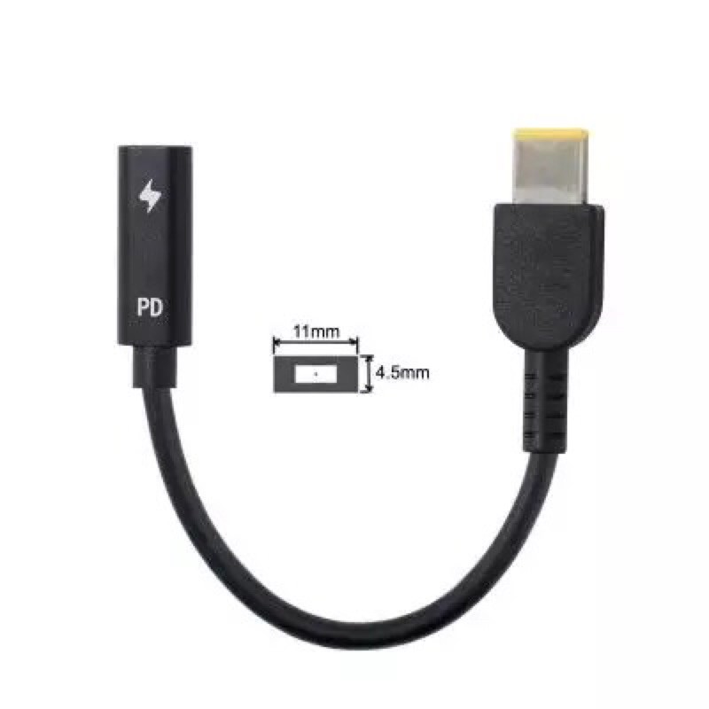 USB 3.1 ประเภท C USB C แล็ปท็อปชาร์จไฟอะแดปเตอร์แปลง USB ประเภท C ถึง 4.0*1.35 5.5*2.5 4.5*3.0 4.0*1.7 มม.ปลั๊ก DC แจ็ค