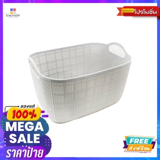 โลตัส ตะกร้าหูหิ้วพลาสติกใหญ่LOTUSS PLASTIC HANDLE BASKET LARGE