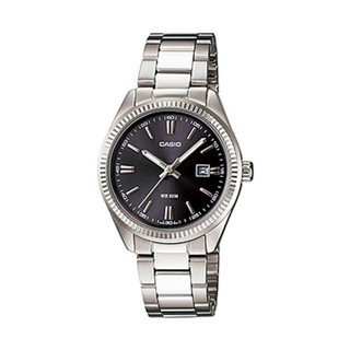 CASIO Standard Analog รุ่น LTP-1302D-1A1VDF - Silver/Black