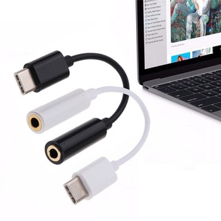 USB-C Type To 3.5mm Audio Headphone Aux Jack Cable Adapter