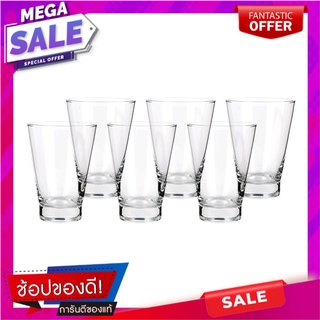 แก้วน้ำ OCEAN GLASS STUDIO LONG DRINK 435 มล. แพ็ก 6 ใบ แก้วน้ำ GLASS TUMBLER OCEAN GLASS STUDIO LONG DRINK 435ML PACK6