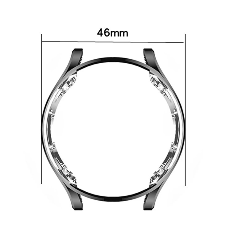 เคส + ฟิล์มกระจกนิรภัย Tpu กันรอยหน้าจอสําหรับ Samsung Galaxy Watch4 Classic 46Mm 42Mm Watch4 44Mm #4